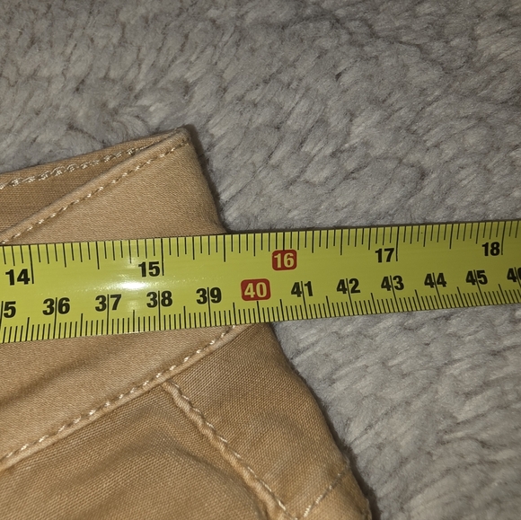 TRIBAL JEANS Brooke Wide-Leg Cargo Pants Caramel‎ Size 12 - Picture 7 of 9